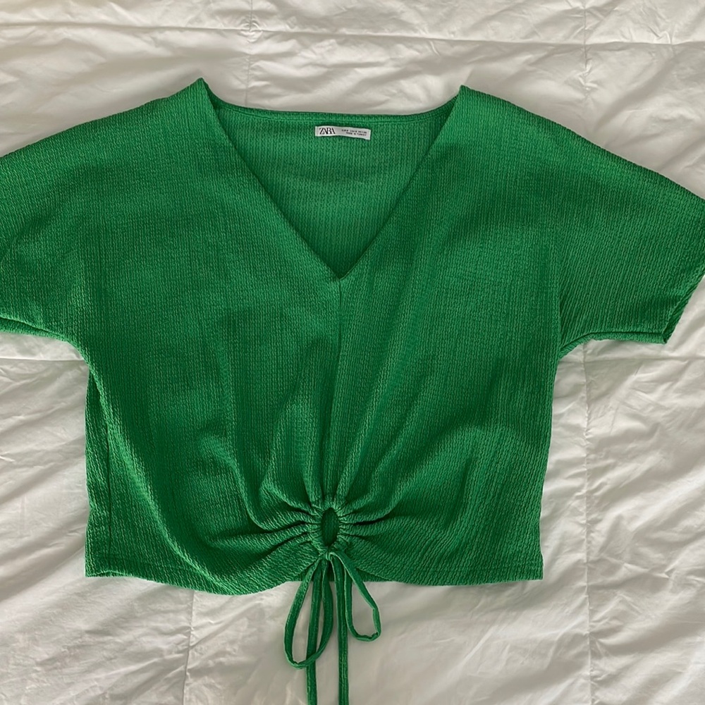 Zara Green Top
